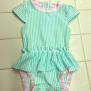 Ruffle butts baby swim suit 6-12 months